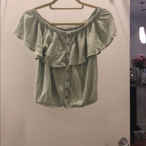 Off the shoulder top